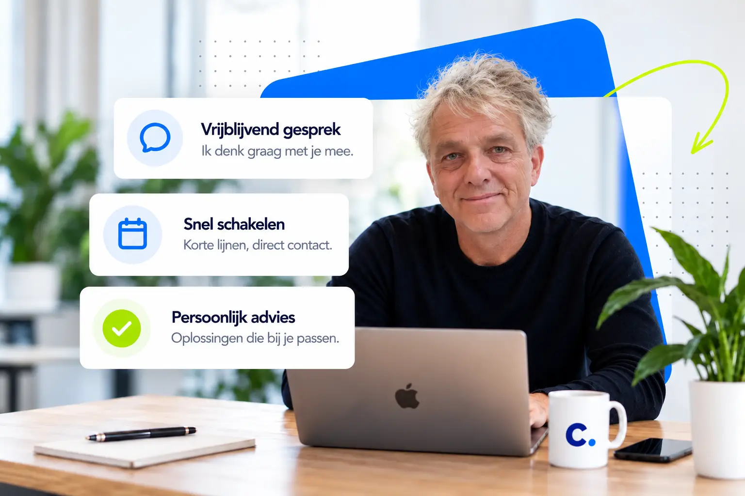 Contact met Douwe van der Baan